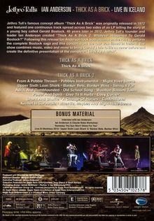 Jethro Tull's Ian Anderson: Thick As A Brick: Live In Iceland (Release 2017), DVD