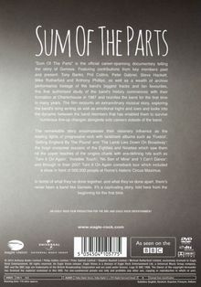 Genesis: Sum Of The Parts, DVD