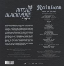 Ritchie Blackmore: The Ritchie Blackmore Story (Limited Deluxe Edition), 2 DVDs und 2 CDs