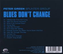 Peter Green: Blues Don't Change, CD