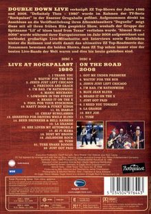 ZZ Top: Double Down Live: Live At Rockpalast 1980 &amp; On The Road 2008, 2 DVDs