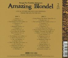 Amazing Blondel: Songs For Faithful Admirers, 2 CDs