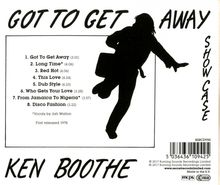 Ken Boothe: Got To Get Away, CD