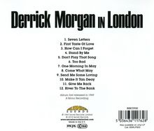 Derrick Morgan: In London, CD