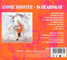 Atomic Rooster: In Hearing Of Atomic Rooster (Deluxe Edition), CD