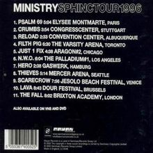 Ministry: Sphinctour, CD