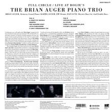 Brian Auger: Full Circle - Live At Bogie's, LP
