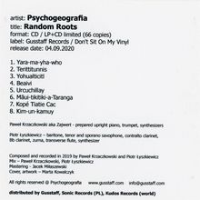 Psychogeografia: Random Roots, CD