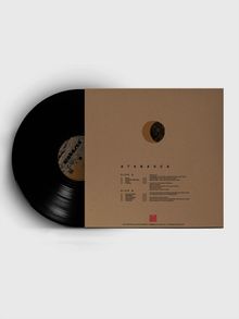 ATABASCA. SIDE A: "Dunes", "Danse Méné" etc. SIDE B: "Cooperation", "Red Desert" etc. Schwarze Schallplatte mit brauner Hülle.