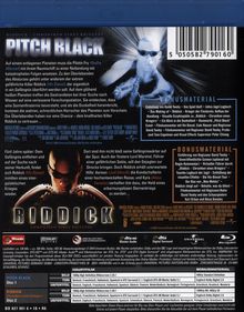 Riddick + Pitch Black (Blu-ray), Blu-ray Disc