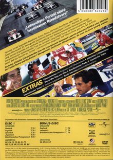 Senna (Special Edition), 2 DVDs