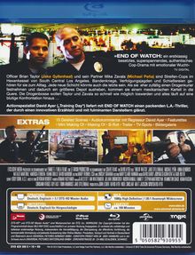 End Of Watch (Blu-ray), Blu-ray Disc