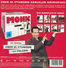 Monk (Komplette Serie), 32 DVDs