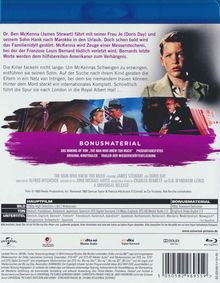 Der Mann, der zu viel wusste (Blu-ray), Blu-ray Disc