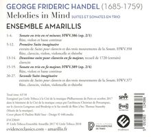 Georg Friedrich Händel (1685-1759): Triosonaten op.2 Nr.1 &amp; 4, CD