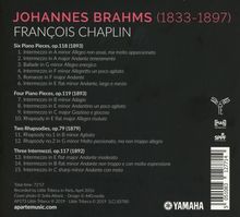 Johannes Brahms (1833-1897): Klavierwerke, CD