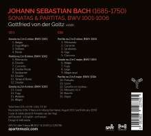 Johann Sebastian Bach (1685-1750): Sonaten &amp; Partiten für Violine BWV 1001-1006, 2 CDs