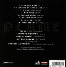 Plume: Escaping The Dark Side, CD