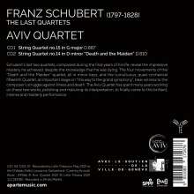 Franz Schubert (1797-1828): Streichquartette Nr.14 &amp; 15, 2 CDs