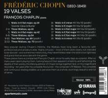 Frederic Chopin (1810-1849): Walzer Nr.1-19, CD