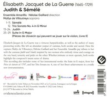 Elisabeth-Claude Jacquet de la Guerre (1665-1729): Kantaten, CD