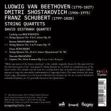 David Oistrakh Quartet - String Quartets, CD