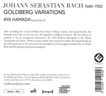 Johann Sebastian Bach (1685-1750): Goldberg-Variationen BWV 988, CD