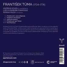 Frantisek Tuma (1704-1774): Dixit Dominus, CD