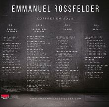 Emmanuel Rossfelder - Coffret en Solo, 4 CDs