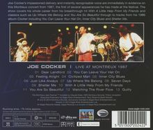 Joe Cocker: Live At Montreux 1987, 1 CD und 1 DVD