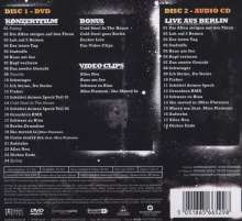 Peter Fox: Peter Fox &amp; Cold Steel: Live aus Berlin (Limited Edition), 1 DVD und 1 CD