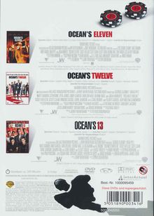 Ocean's Trilogy (Ocean's 11, Ocean's 12, Ocean's 13), 3 DVDs