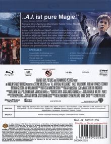 A.I. - Künstliche Intelligenz (Blu-ray), Blu-ray Disc