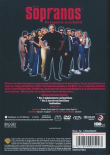 Die Sopranos Staffel 1, 4 DVDs