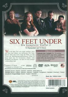 Six Feet Under Staffel 2, 5 DVDs