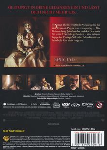 Annabelle, DVD