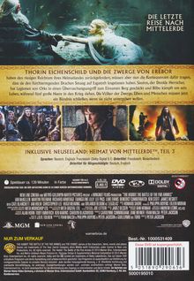 Der Hobbit: Die Schlacht der fünf Heere, DVD
