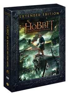 Der Hobbit: Die Schlacht der fünf Heere (Extended Edition), 5 DVDs