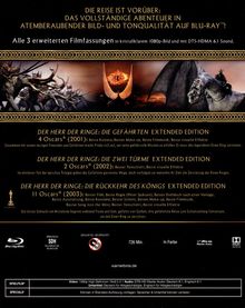Der Herr der Ringe: Die Trilogie (Extended Edition) (Blu-ray), 6 Blu-ray Discs