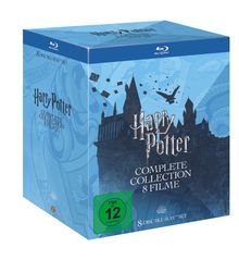 Harry Potter Complete Collection (8 Filme) (Blu-ray), 8 Blu-ray Discs