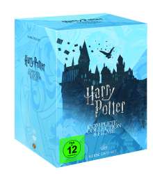 Harry Potter Complete Collection (8 Filme), 8 DVDs