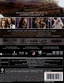 Der Herr der Ringe: Die Trilogie (Extended Edition) (Ultra HD Blu-ray), 9 Ultra HD Blu-rays
