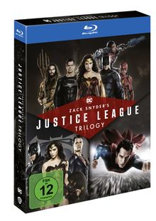 Zack Snyder's Justice League Trilogy (Blu-ray), 4 Blu-ray Discs