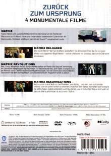 The Matrix 4-Film Déjà Vu Collection, 4 DVDs