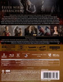 House of the Dragon Staffel 1 (Ultra HD Blu-ray &amp; Blu-ray), 4 Ultra HD Blu-rays und 4 Blu-ray Discs