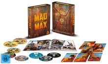 Mad Max (Limited 5-Film Collection) (Ultra HD Blu-ray &amp; Blu-ray im Benzinkanister), 6 Ultra HD Blu-rays und 2 Blu-ray Discs