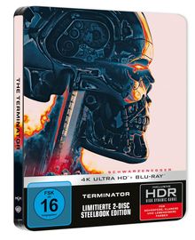 Terminator (Ultra HD Blu-ray &amp; Blu-ray im Steelbook), 1 Ultra HD Blu-ray und 1 Blu-ray Disc