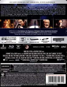 "4K-HDR-VERSION MIT ORIGINAL KINO-AUDIOMIX. Specials: 5 Making-of, Produktionsfotos. Thriller mit Hugh Jackman, Christian Bale."