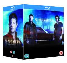 Supernatural Season 1-13 (Blu-ray) (UK-Import), 47 Blu-ray Discs
