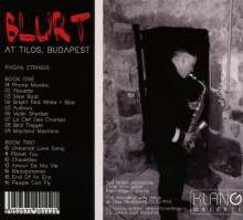 Blurt: At Tilos, Budapest, CD